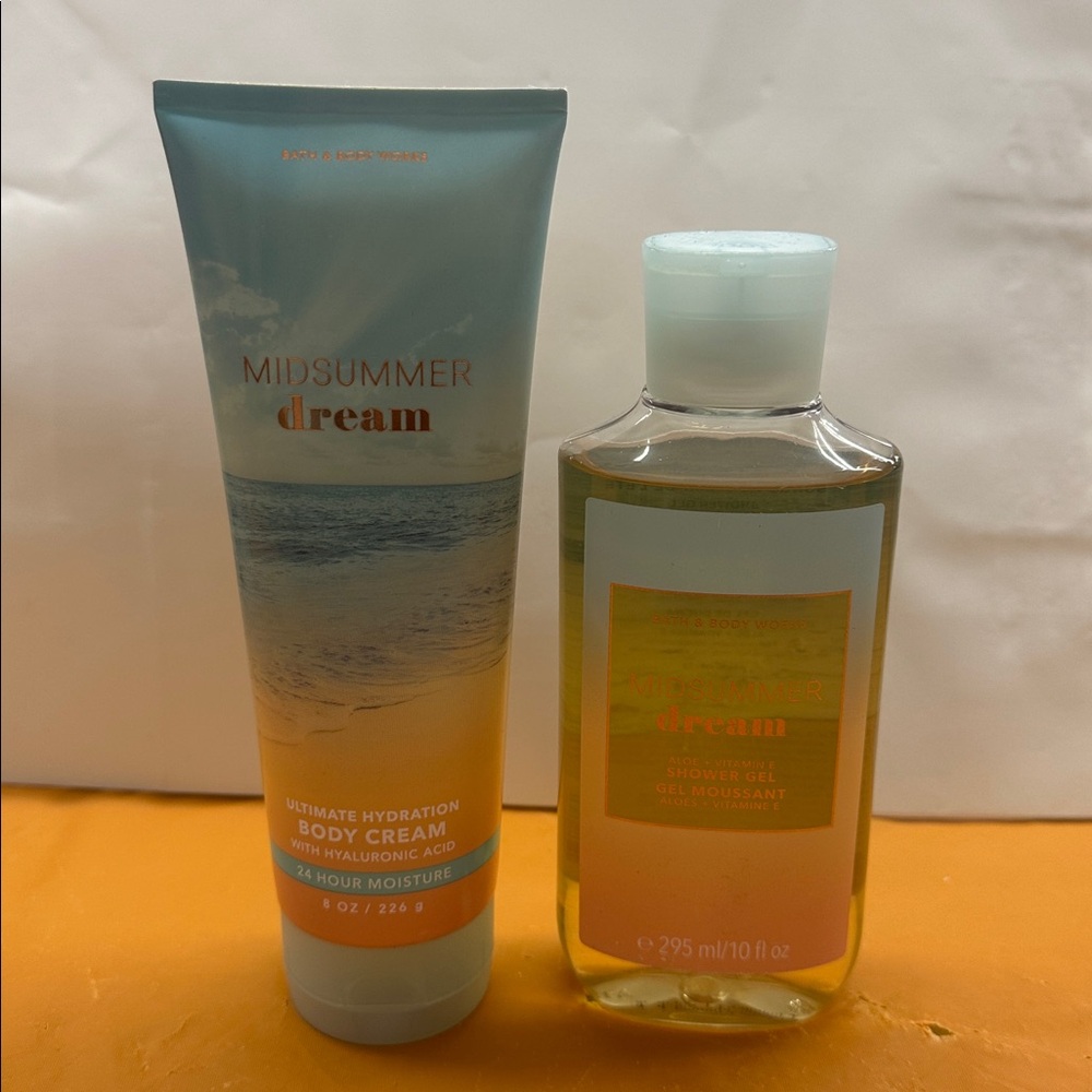 Midsummer dream body care set with body wash